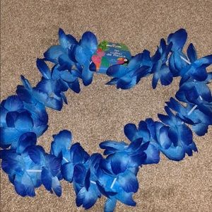 Blue lei